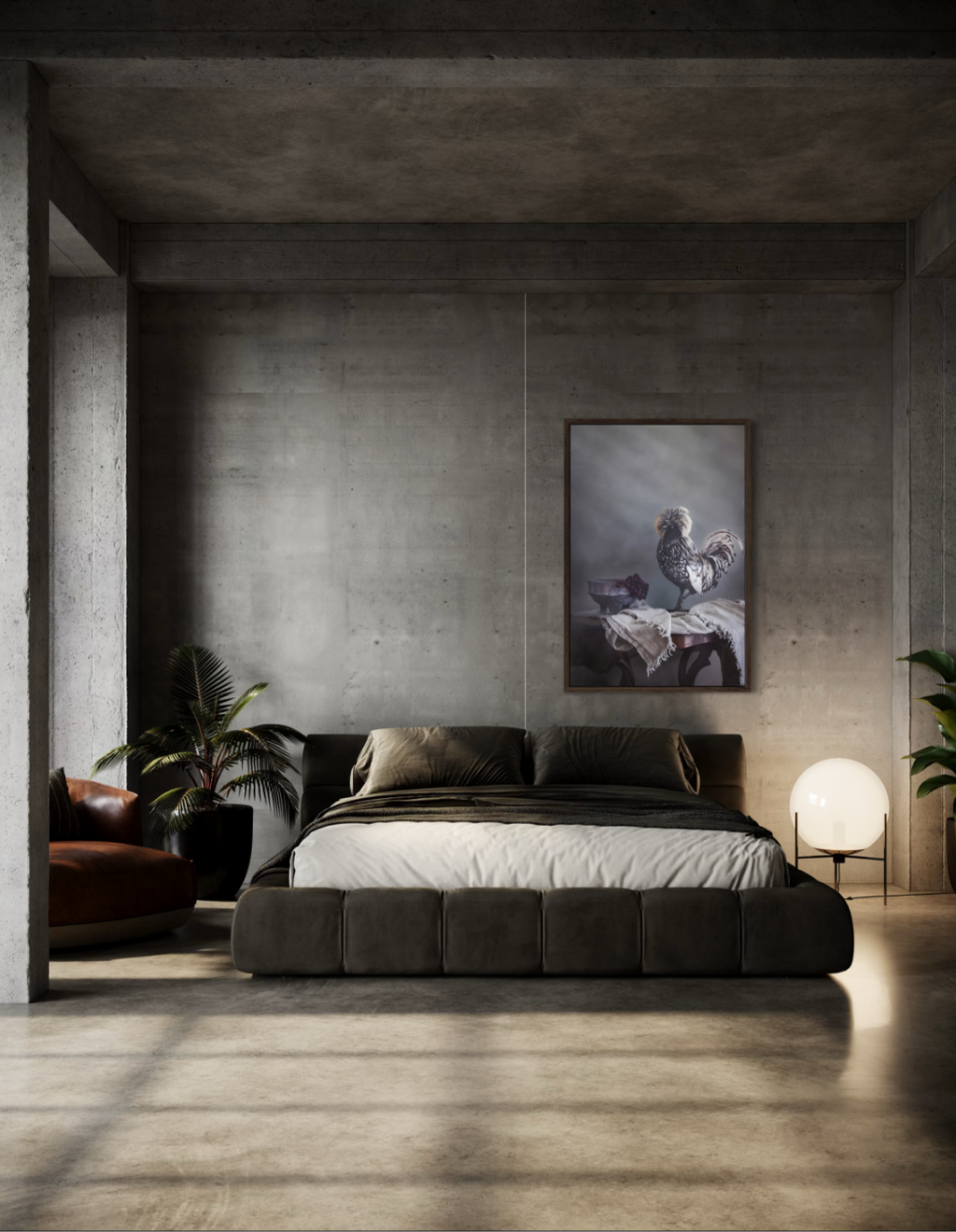 Dutch Crested Chicken